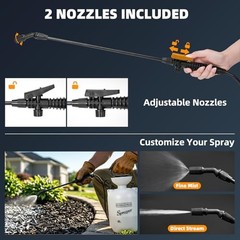 Rock Glue for Landscaping with Sprayer – 2 Gallon Mulch & 2 Gallon with Sprayer