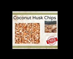 Coconut Husk Chips Organic Growing Media for Orchids, Anthurium & Hoya Plant 1kg