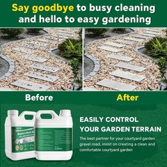 Tqelfss Rock Glue For Landscaping 2L/0.52Galrock Gluefast-Dry Strong Pea Gravel