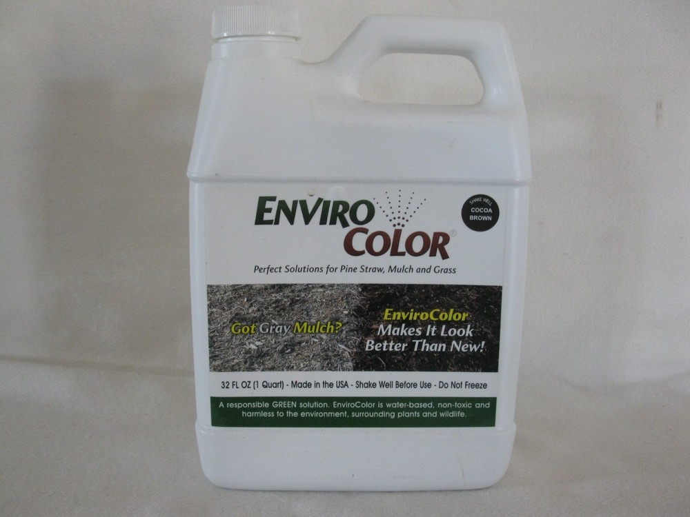 Enviro Color Bark Mulch Paint 32 oz Coco Brown